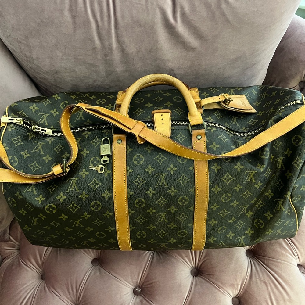 Vintage Louis Vuitton Keepall 60 Bandouiliere